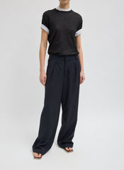 Tropical Wool Stella Pant | Tibi