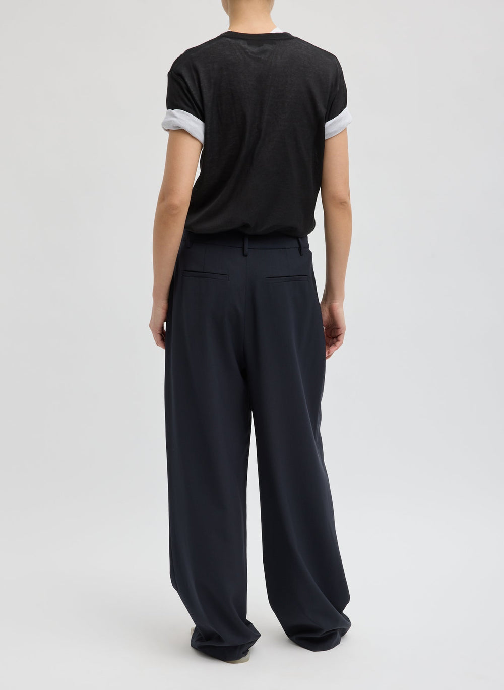 Tropical Wool Stella Pant | Tibi
