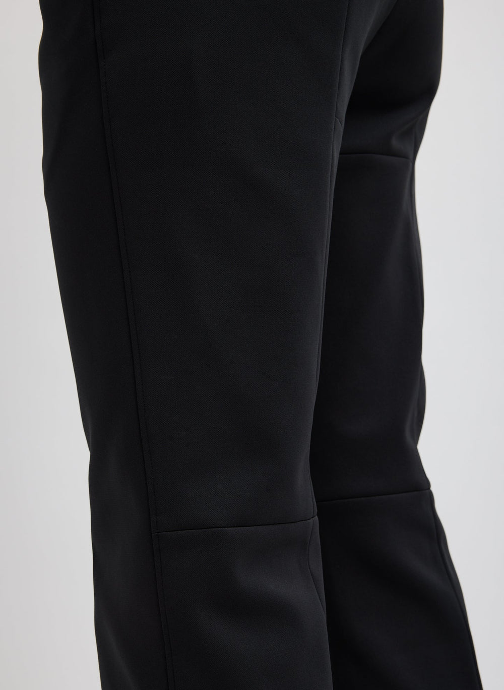Compact Tech Knit Cropped Bootcut Pant | Tibi