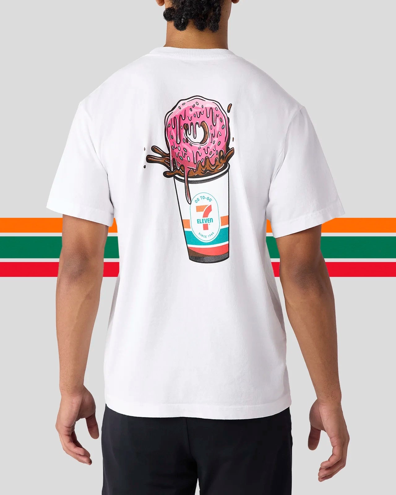 PSD 7 ELEVEN TEE MULTI - TOPS