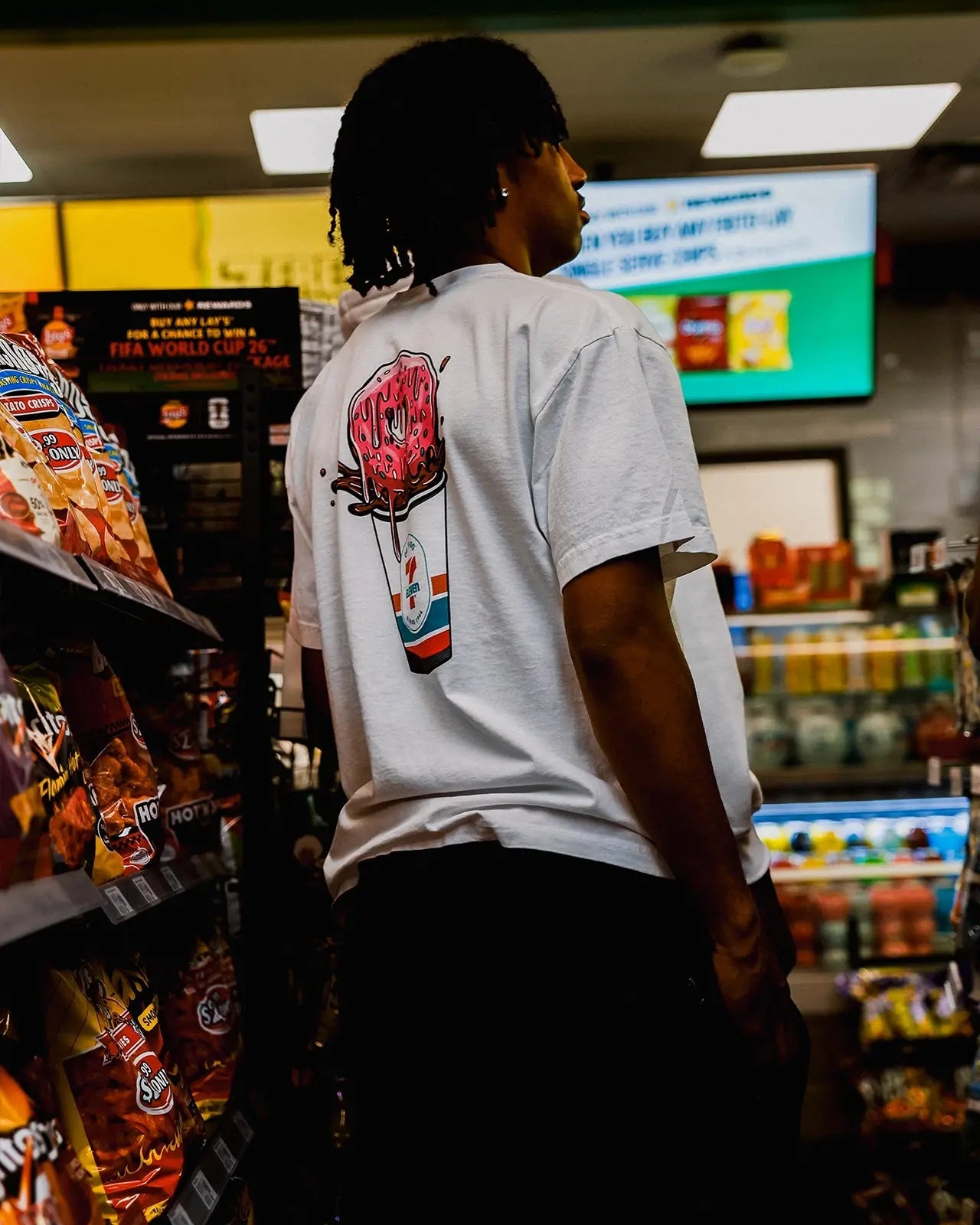 PSD 7 ELEVEN TEE MULTI - TOPS