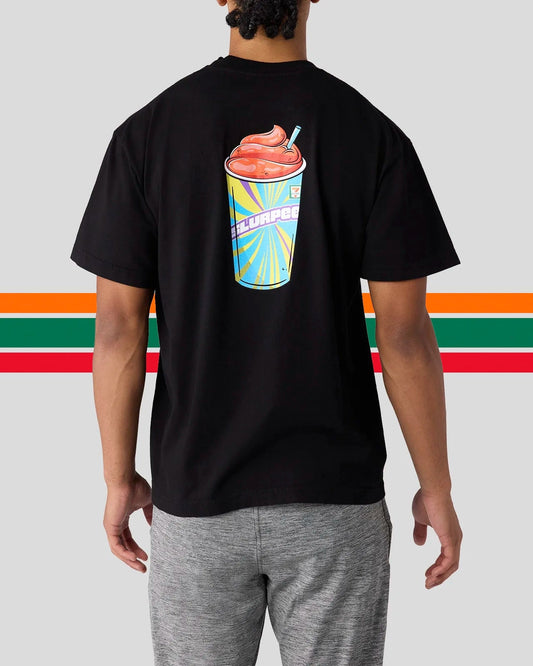 PSD CHRY SLURPEE BLK TEE MULTI - TOPS
