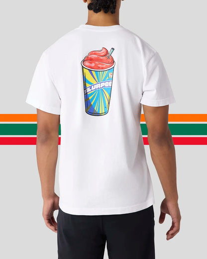 PSD CHRY SLURPEE WHT TEE MULTI - TOPS