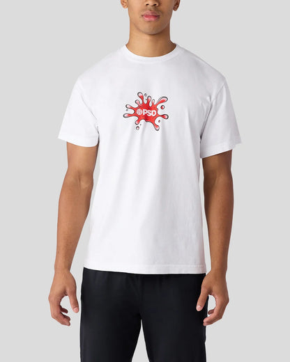 PSD CHRY SLURPEE WHT TEE MULTI - TOPS