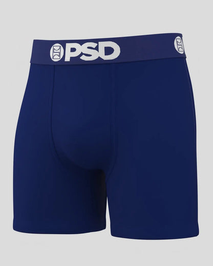 PSD Solids 6 Pack - Core Navy - Mid Length - Cotton