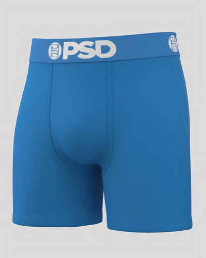 PSD Solids 6 Pack - Core Navy - Mid Length - Cotton