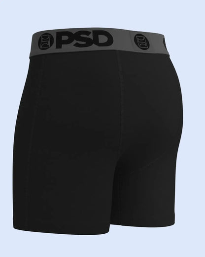 PSD Luxe Modal 3 Pack - Black Grey - Mid Length - Luxe Modal