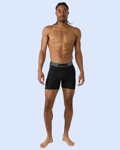PSD Luxe Modal 3 Pack - Black Grey - Mid Length - Luxe Modal