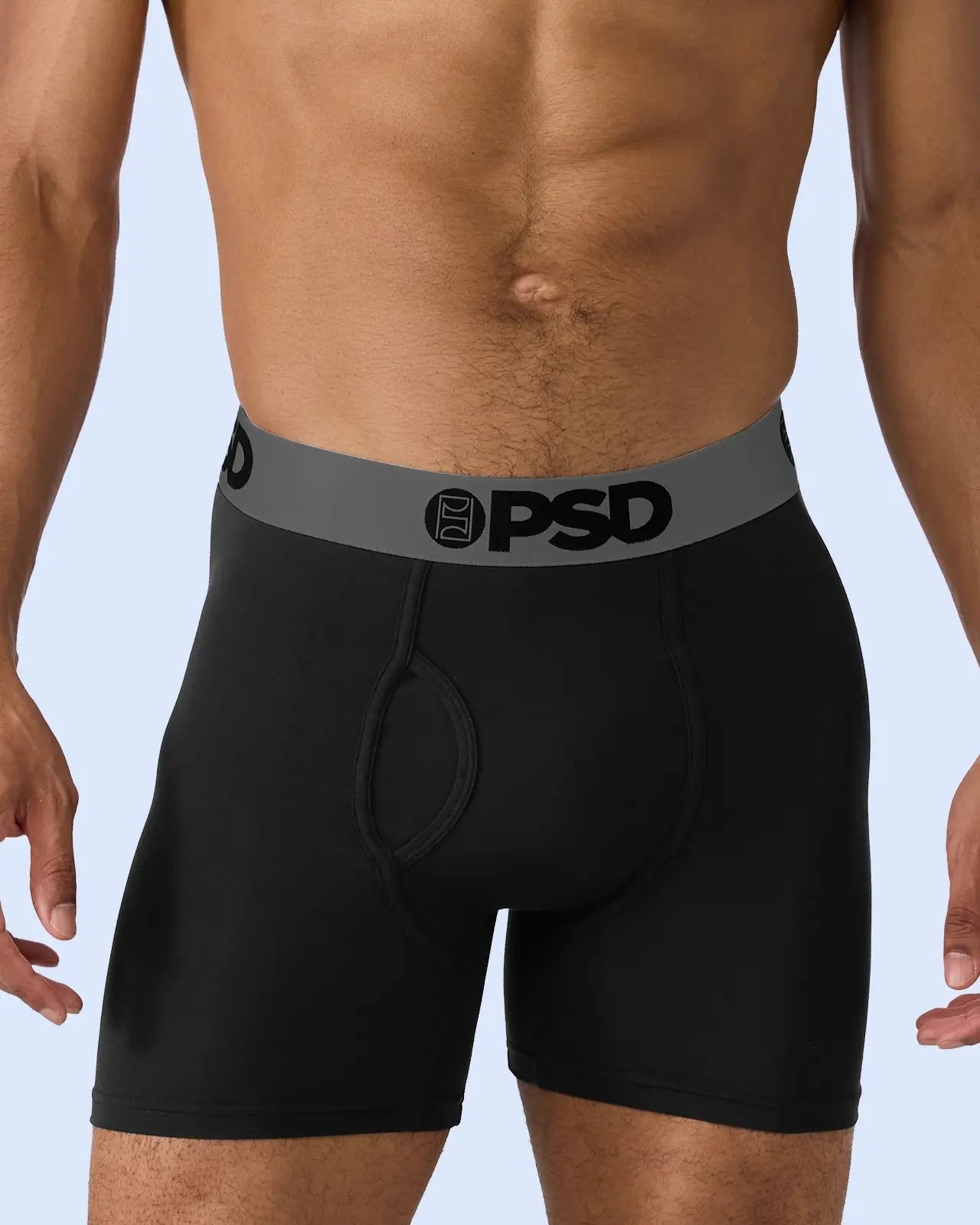 PSD Luxe Modal 3 Pack - Black Grey - Mid Length - Luxe Modal
