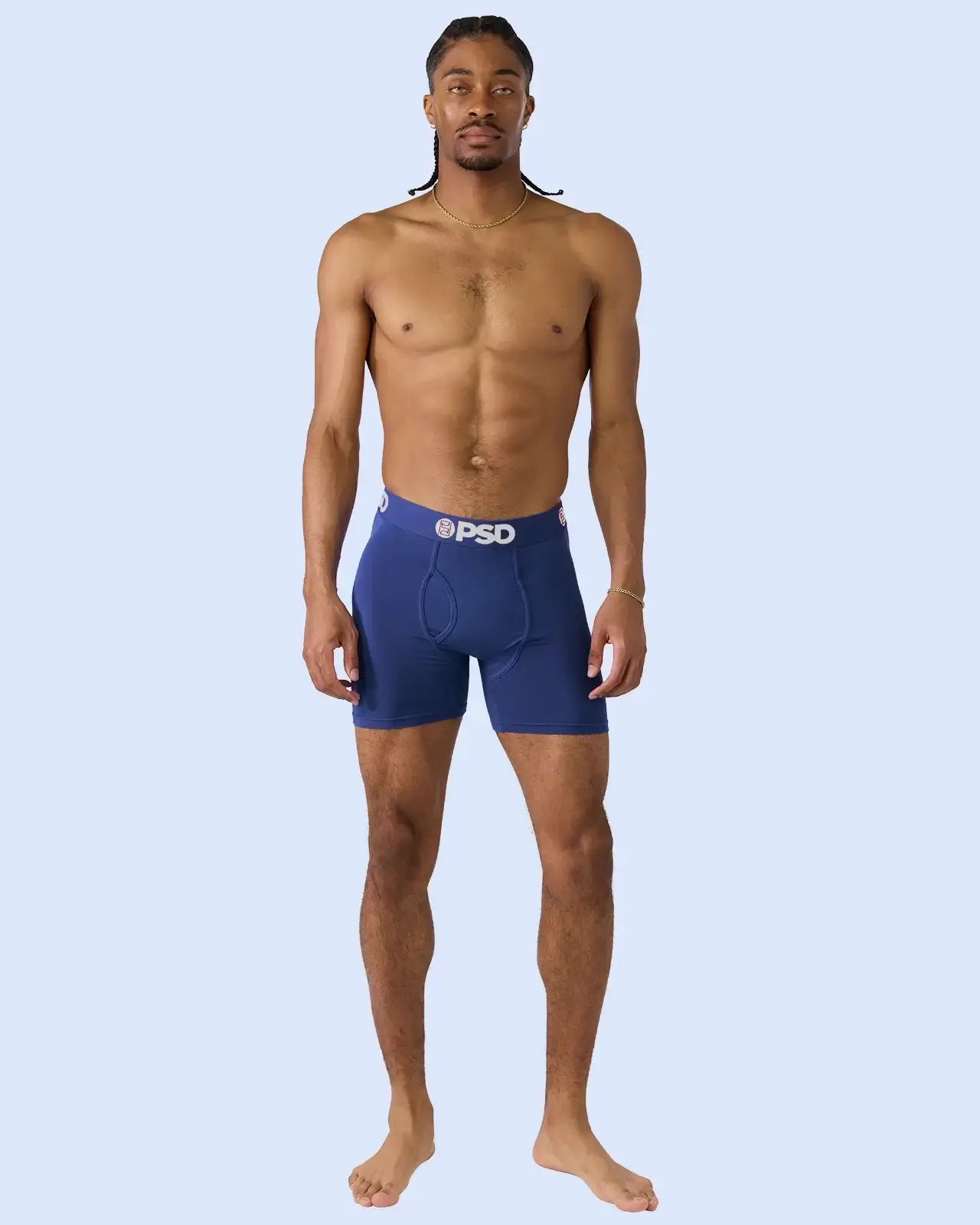PSD Luxe Modal 3 Pack - LA Blue - Mid Length - Luxe Modal
