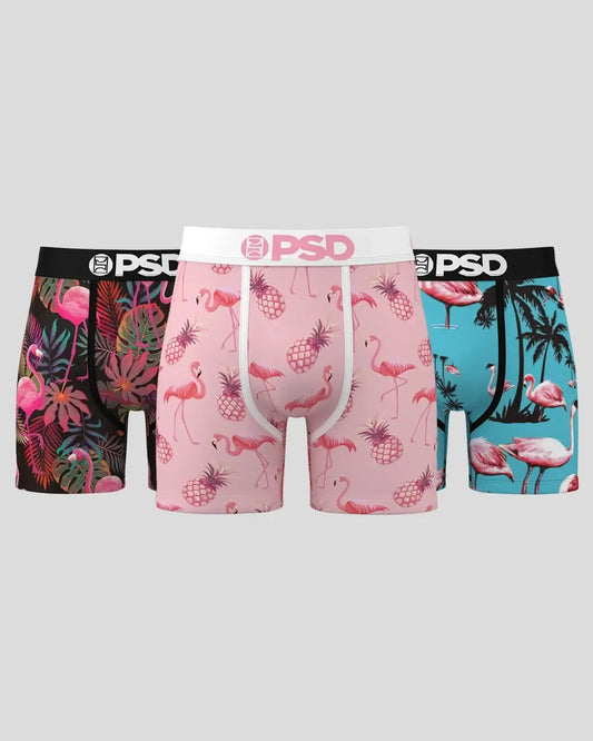 PSD 3 Pack - Flamingo Jungle - Mid Length