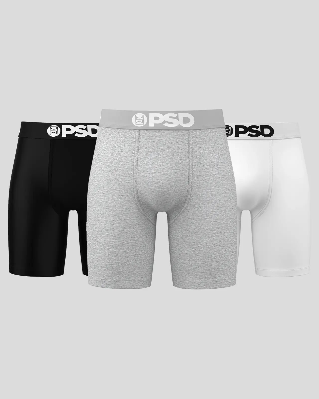 PSD Solids 3 Pack - Neutrals - Standard Length - Cotton