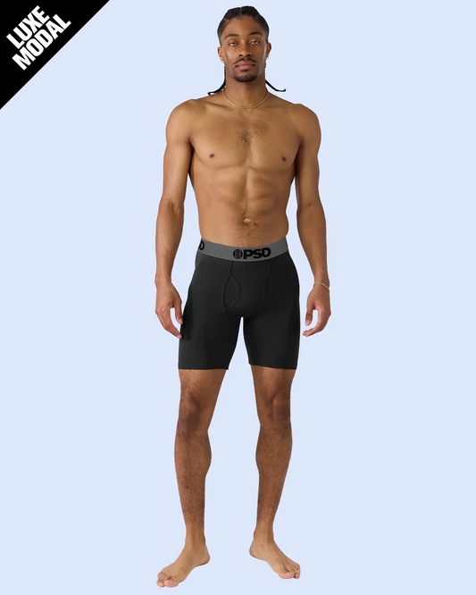 PSD Luxe Modal - Black Grey - Standard Length - Luxe Modal