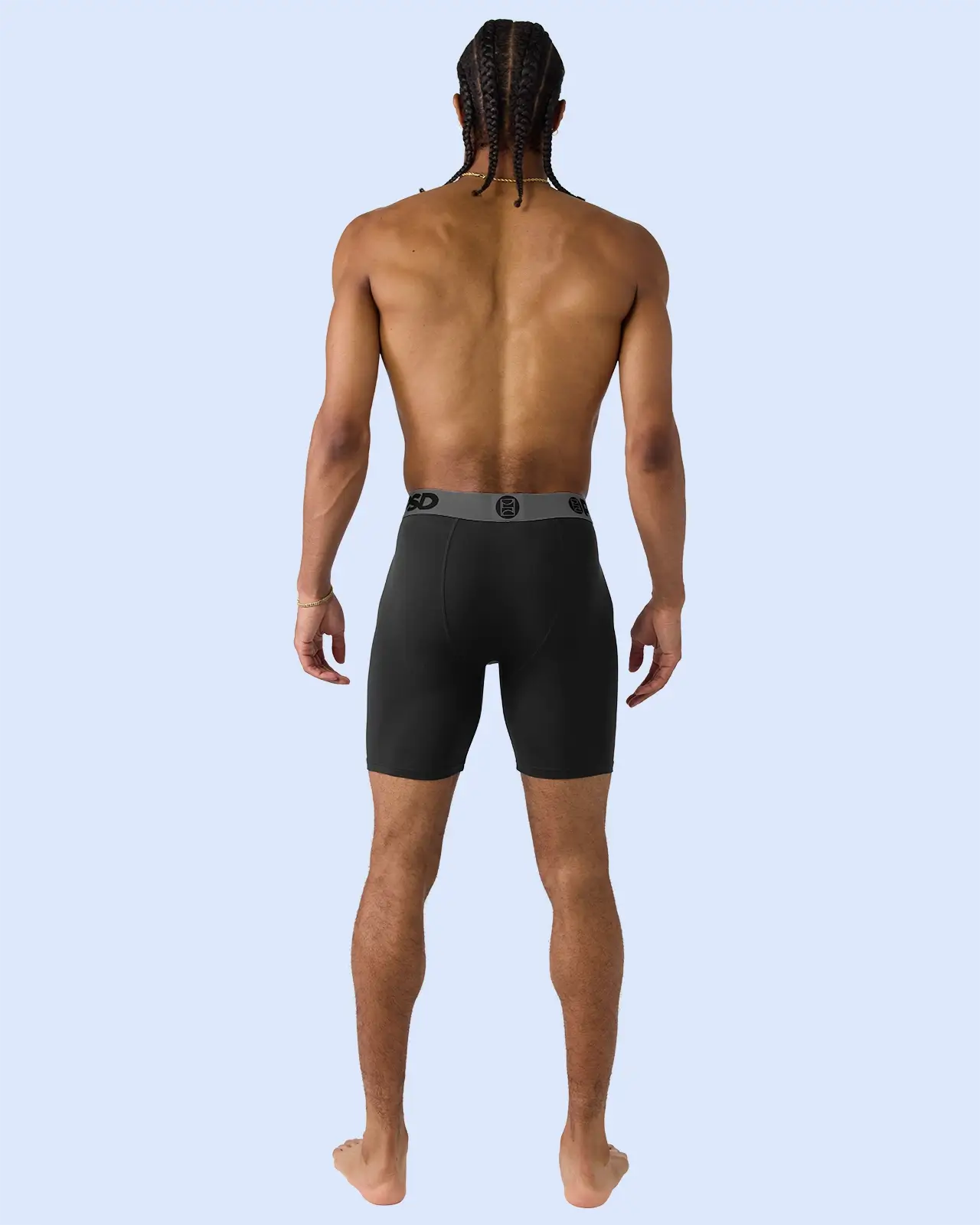 PSD Luxe Modal - Black Grey - Standard Length - Luxe Modal