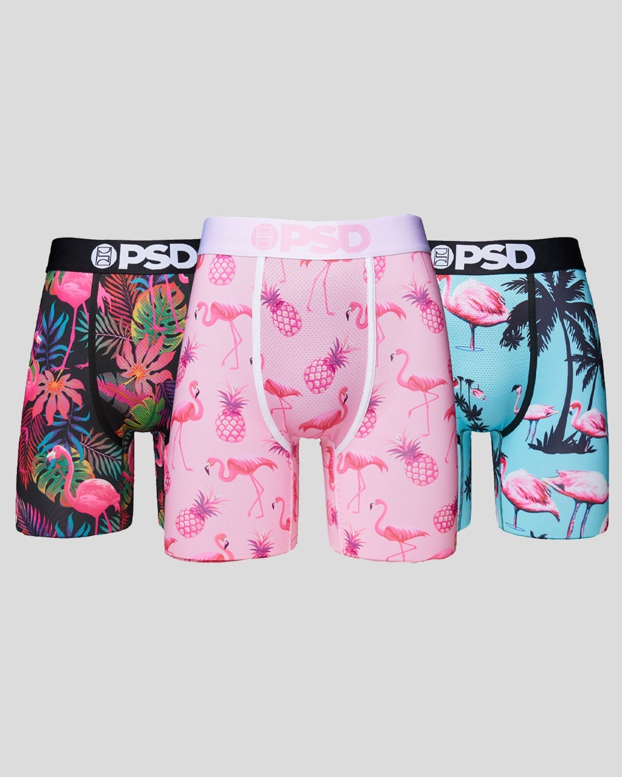 PSD 3 Pack - Flamingo Jungle - Standard Length