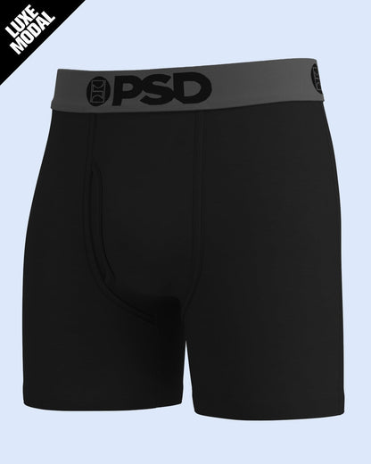 PSD Luxe Modal - Black Grey - Mid Length - Luxe Modal