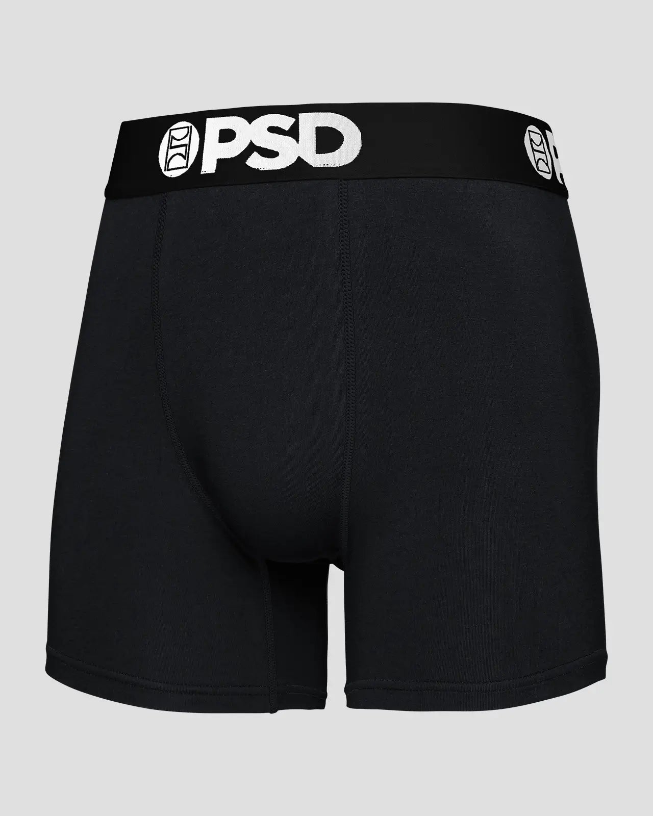 PSD Solids 3 Pack - Black - Mid Length - Cotton