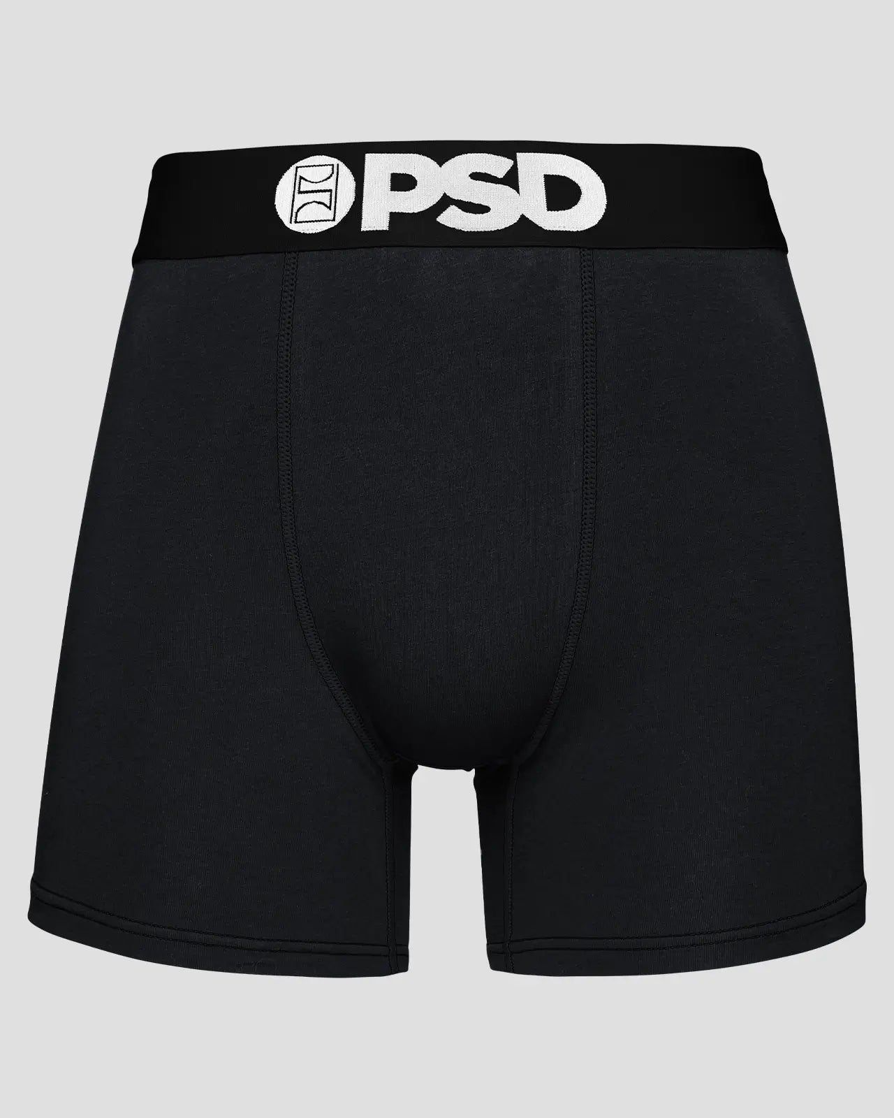 PSD Solids 3 Pack - Black - Mid Length - Cotton