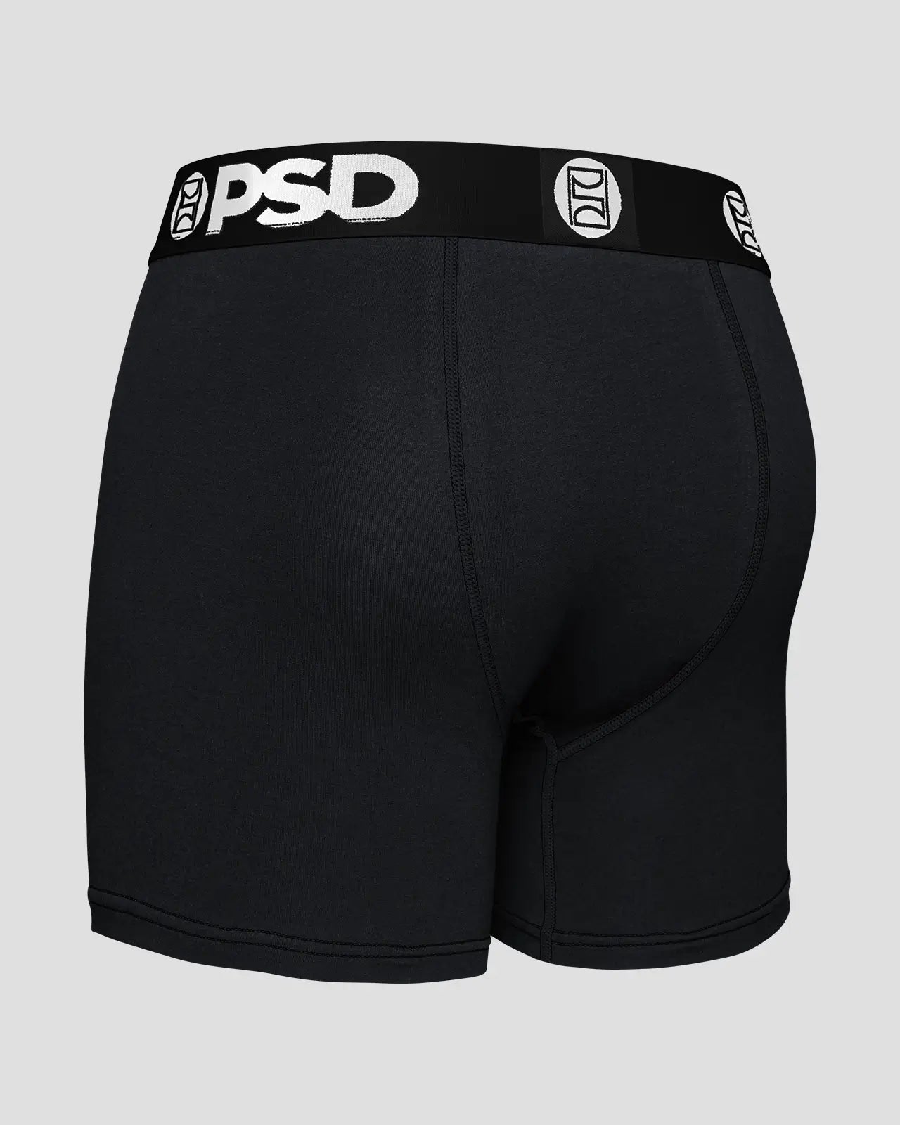 PSD Solids 3 Pack - Black - Mid Length - Cotton