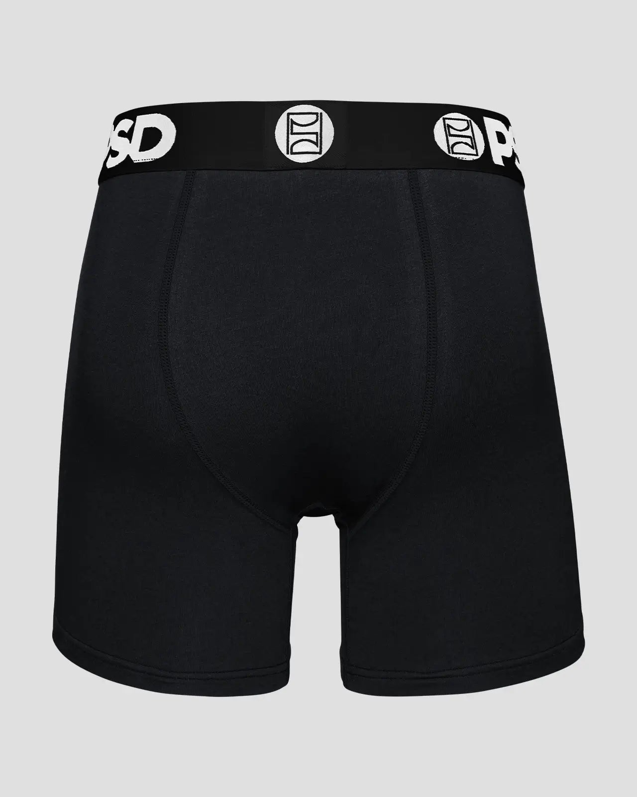 PSD Solids 3 Pack - Black - Mid Length - Cotton
