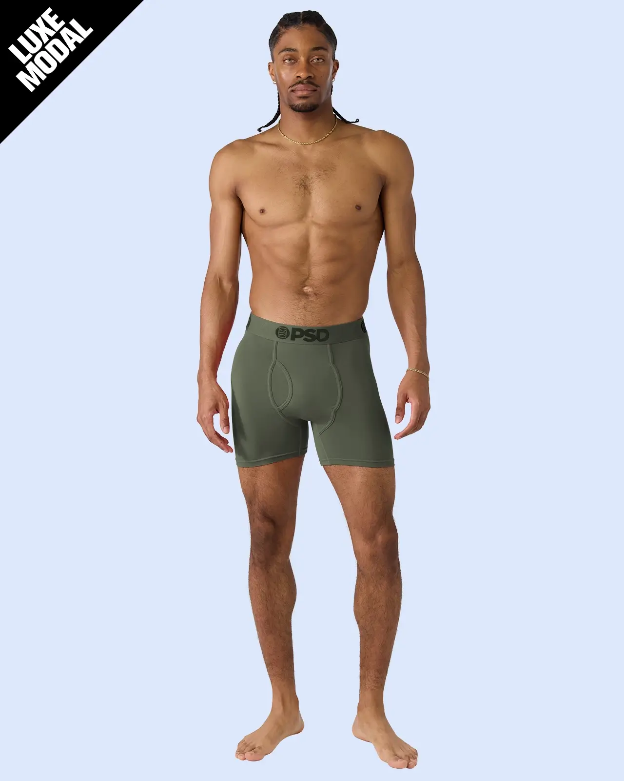PSD Luxe Modal - Forest Green - Mid Length - Luxe Modal