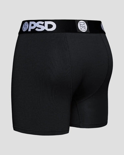 PSD Modal 3 Pack - Black - Mid Length - Modal