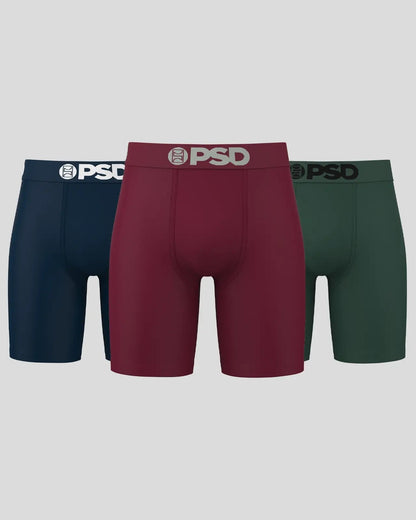 PSD Solids 3 Pack - Dark Tones - Standard Length - Cotton