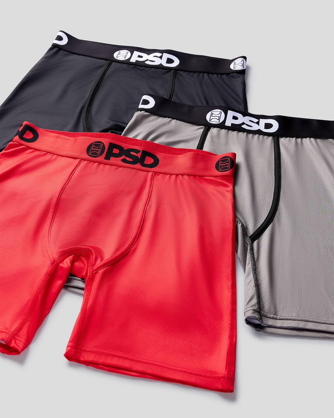 PSD CoolMesh 3 Pack - Red/Gray/Black - CoolMesh