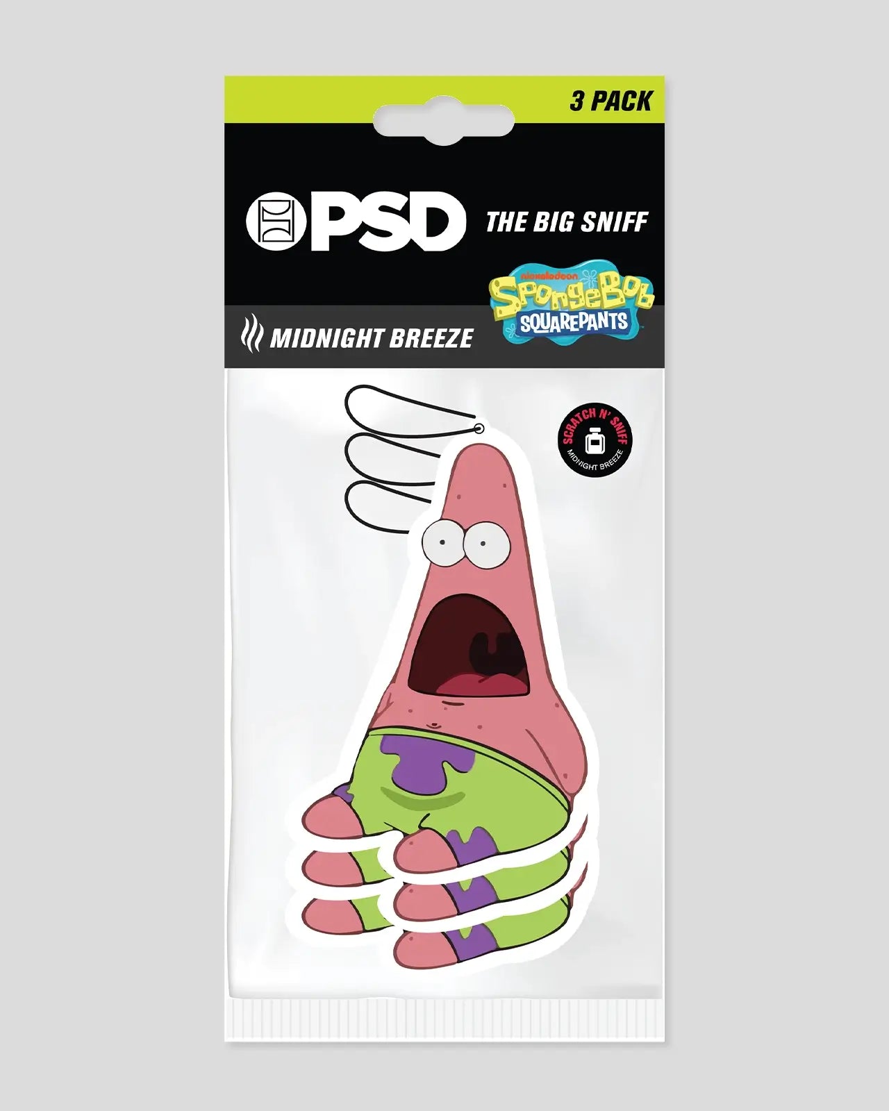 PSD 3 Pack - Patrick Shock - Air Freshener