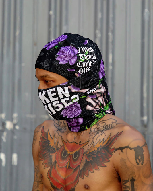 PSD Broken Promises - Wish Purp - Hooded Mask
