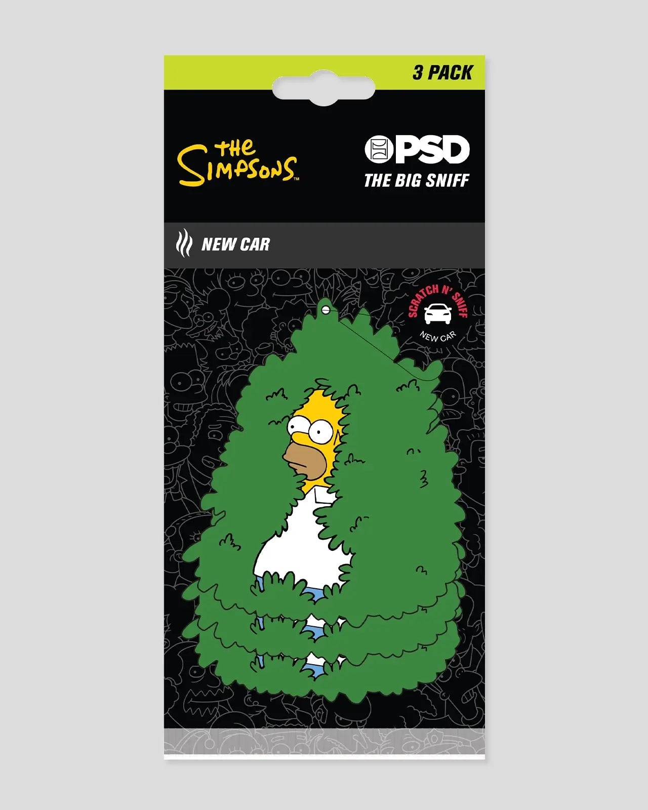 PSD 3 Pack - Homers Bush - Air Freshener