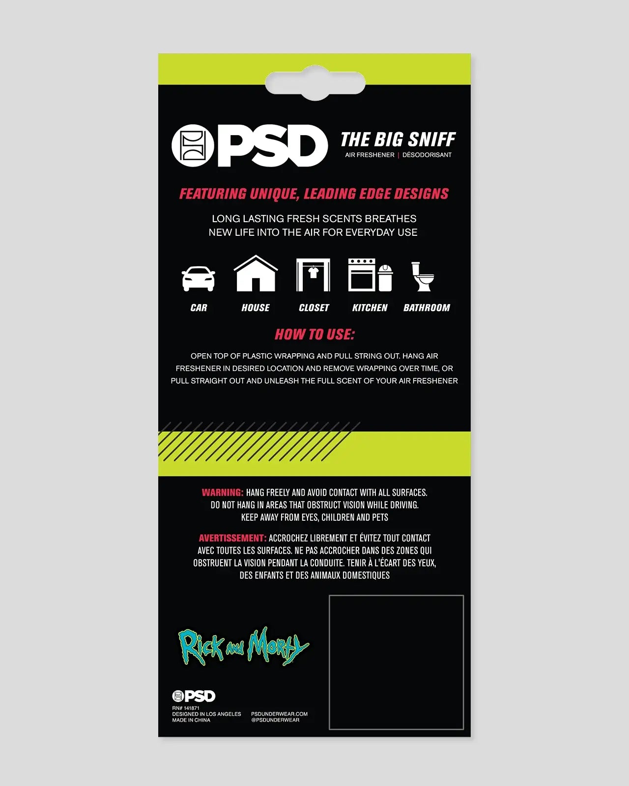 PSD 3 Pack - Ricks Vacay - Air Freshener