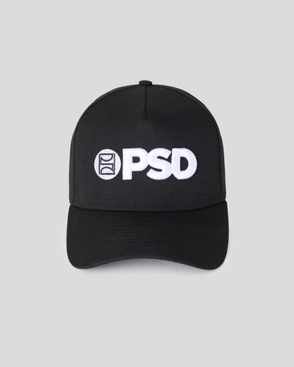 PSD New Era x PSD Logo Hat Black - ACCESSORIES
