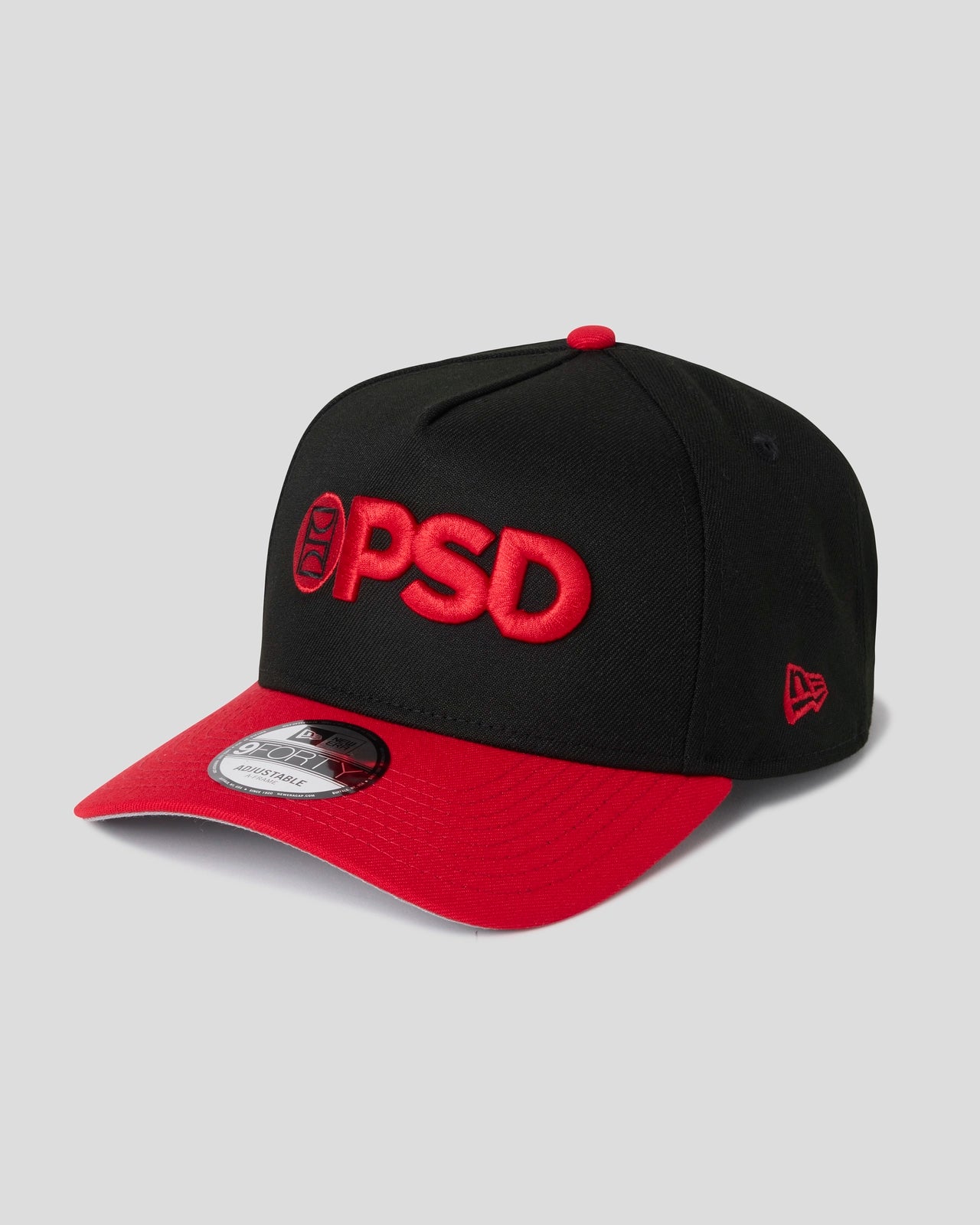 PSD New Era x PSD Logo Hat Black/Red - ACCESSORIES