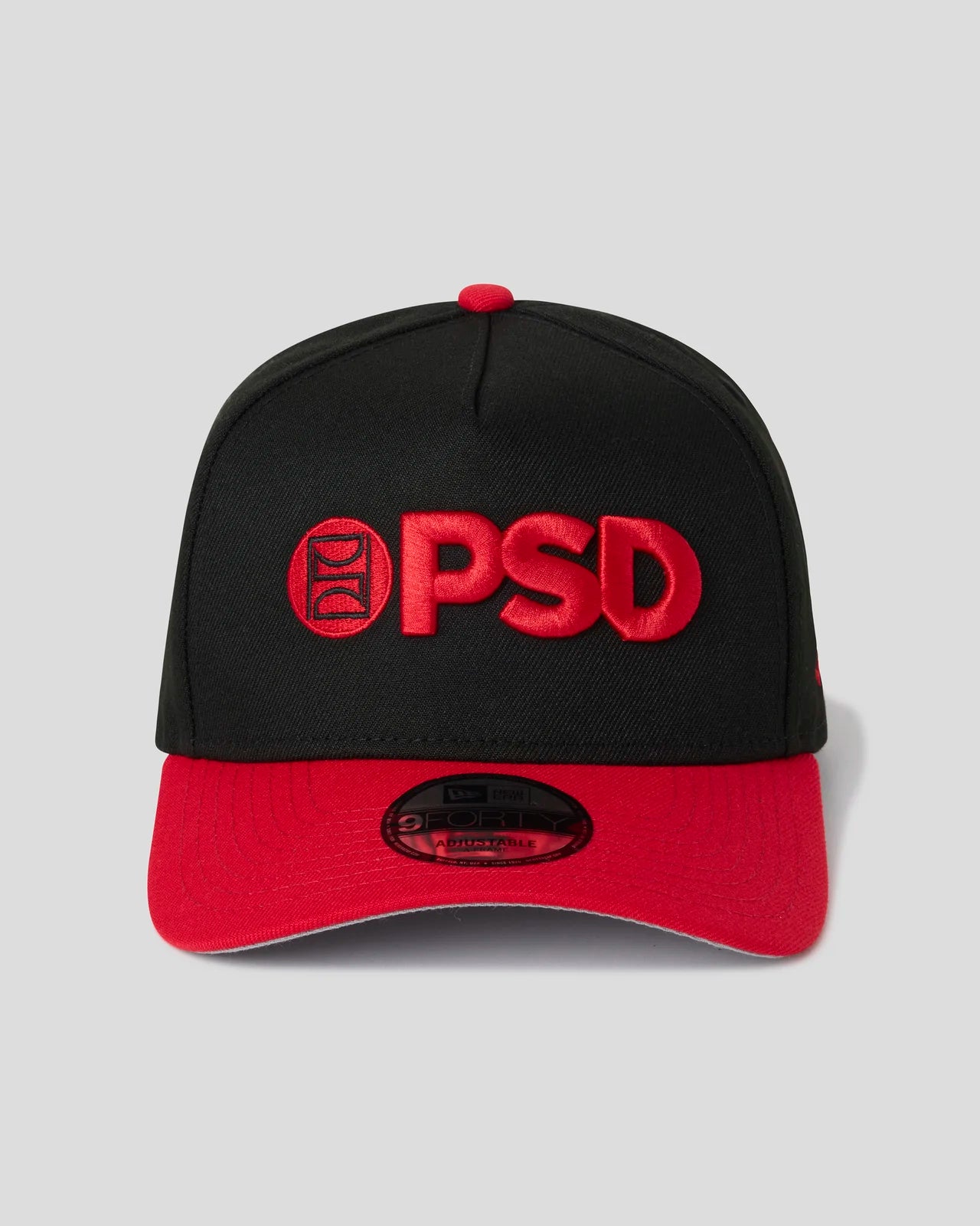 PSD New Era x PSD Logo Hat Black/Red - ACCESSORIES