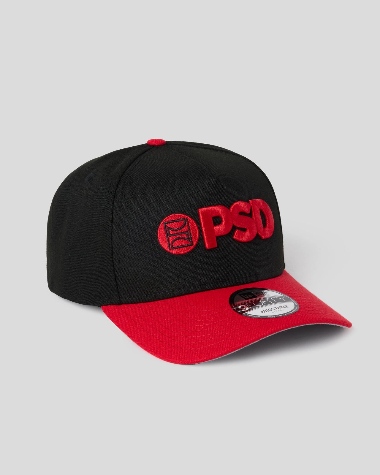 PSD New Era x PSD Logo Hat Black/Red - ACCESSORIES