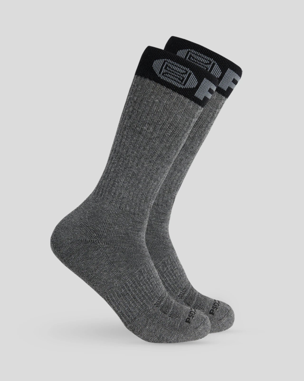 PSD 3 Pack - Band Crew - Grey/White/Black - Crew Sock