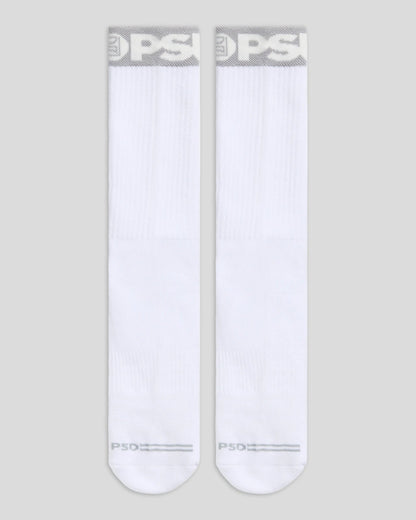 PSD 3 Pack - Band Crew - Grey/White/Black - Crew Sock
