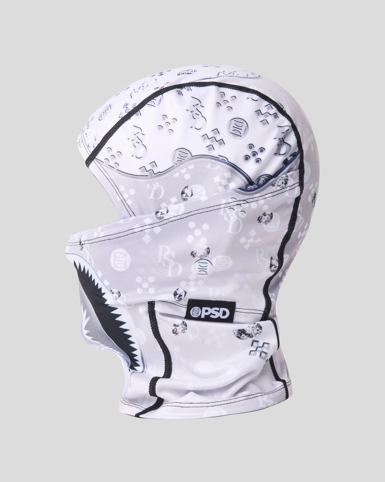 PSD Warface White Diamond - Hooded Mask