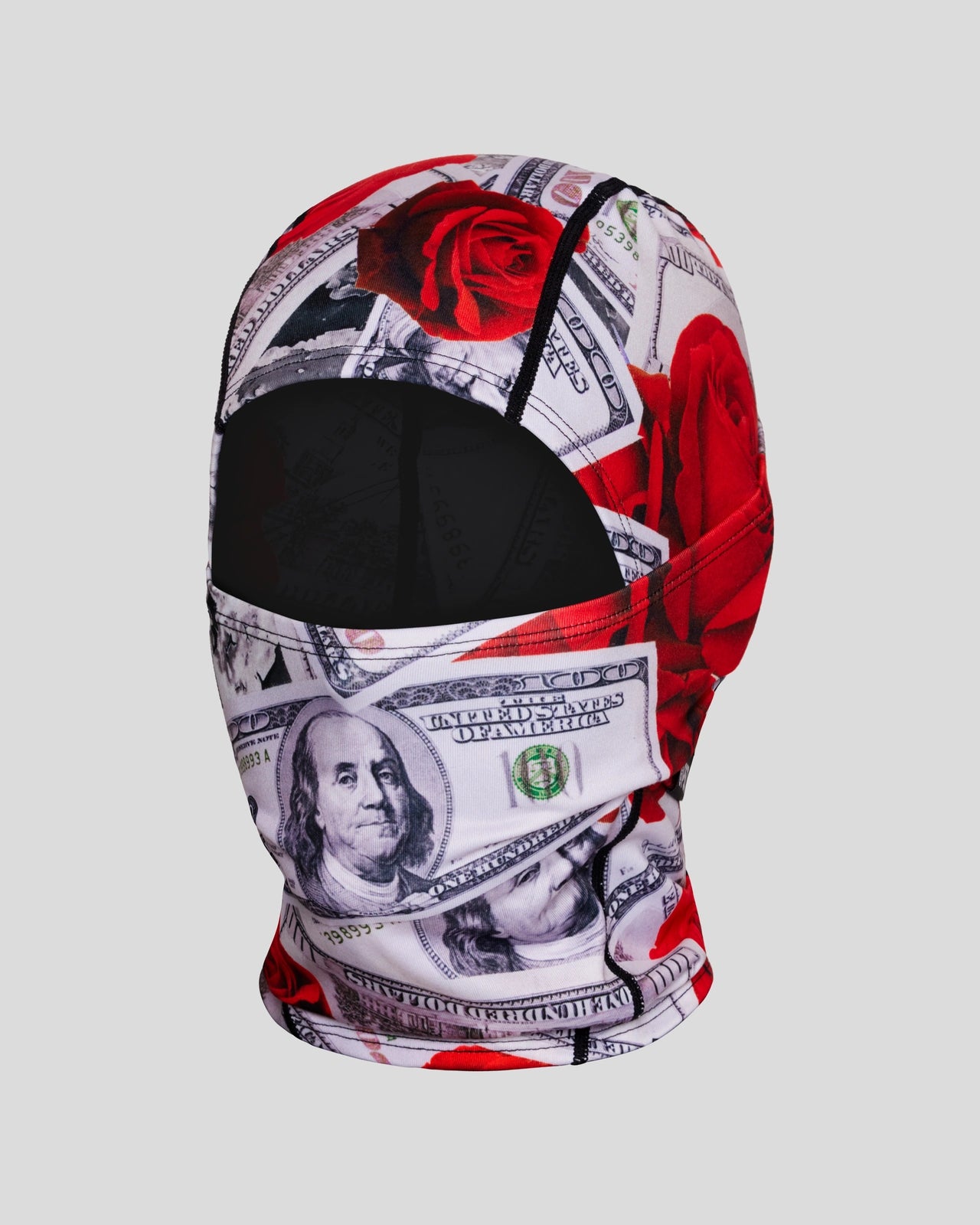 PSD 100 Roses - Hooded Mask