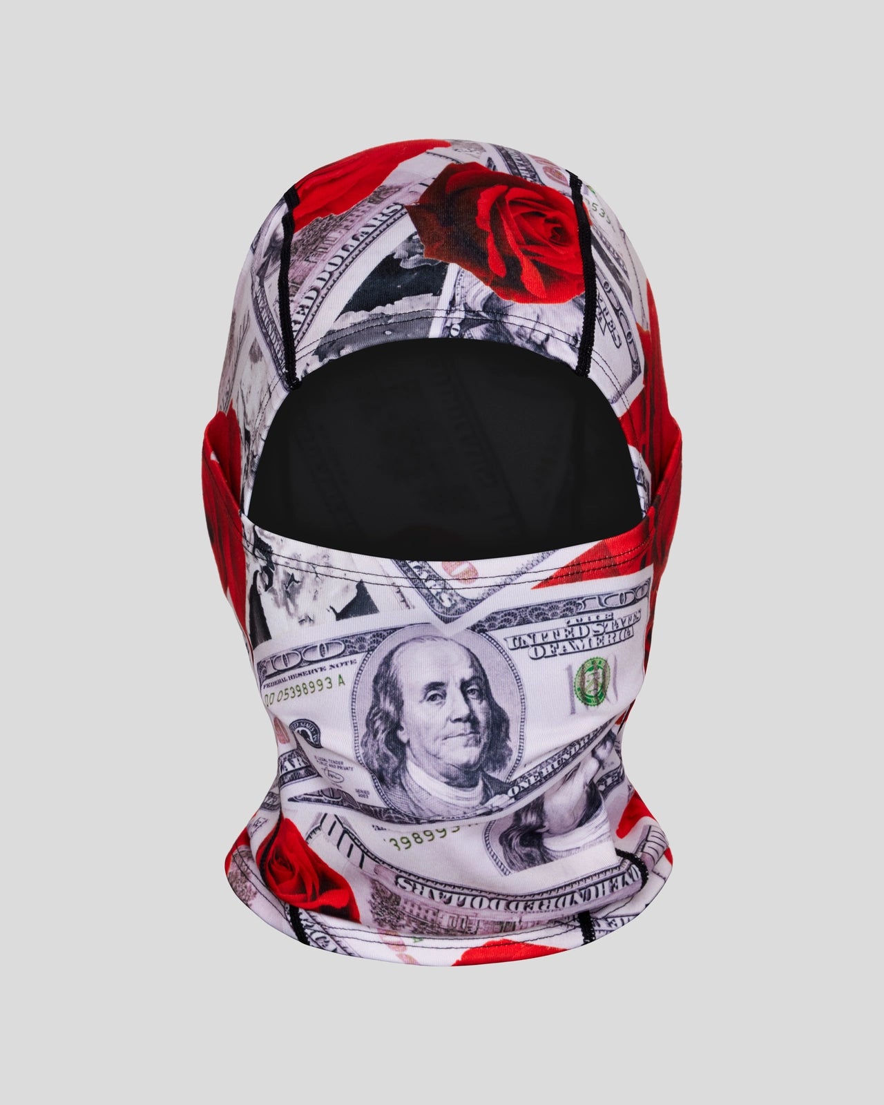 PSD 100 Roses - Hooded Mask