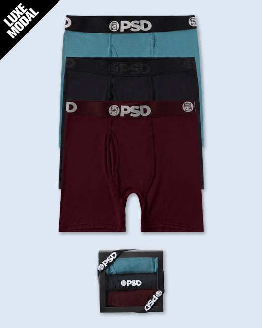 PSD Luxe Modal 3 Pack - Dark Tones - Mid Length - Luxe Modal
