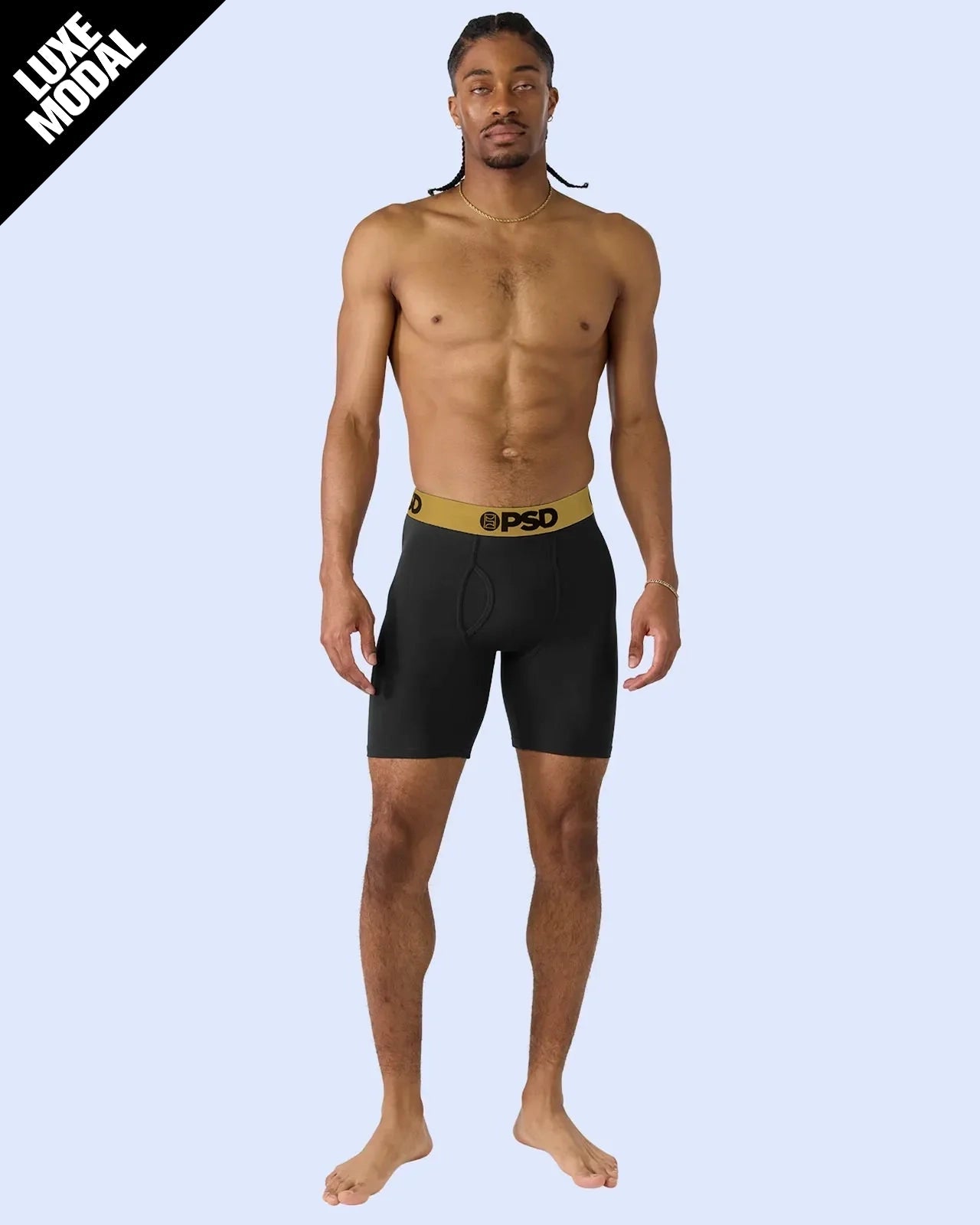 PSD Luxe Modal - Black Silver - Standard Length - Luxe Modal