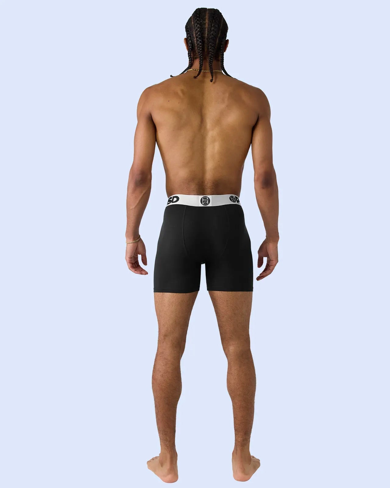 PSD Luxe Modal - Black Silver - Mid Length - Luxe Modal