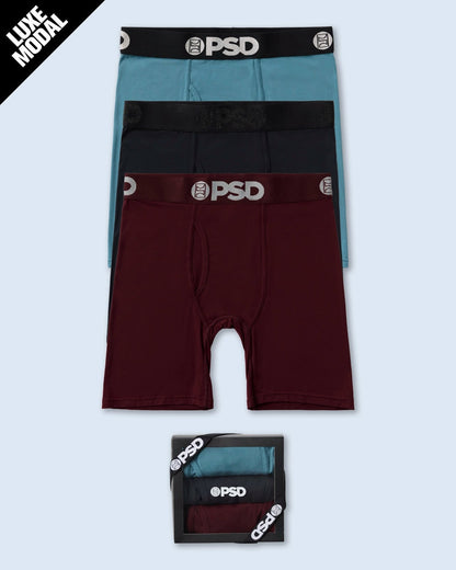 PSD Luxe Modal 3 Pack - Dark Tones - Standard Length - Luxe Modal