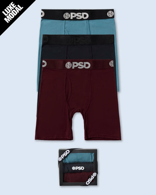 PSD Luxe Modal 3 Pack - Dark Tones - Standard Length - Luxe Modal