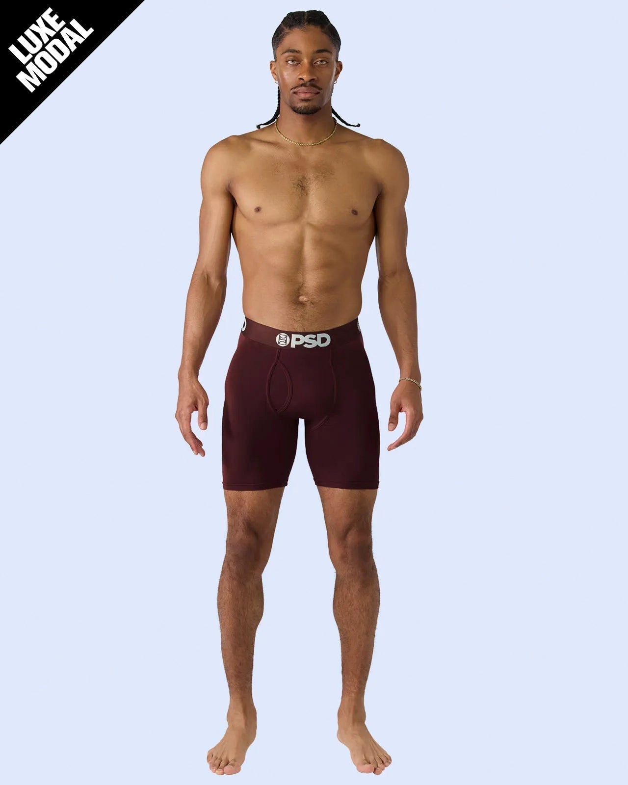 PSD Luxe Modal - Burgundy - Standard Length - Luxe Modal
