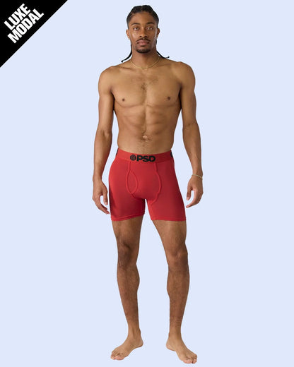 PSD Luxe Modal - Metallic Red - Mid Length - Luxe Modal
