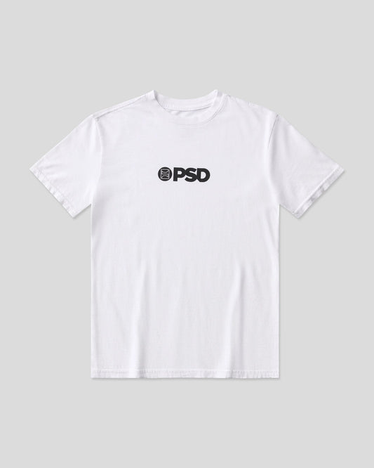 PSD Logo Tee - White - Youth Classic Tee
