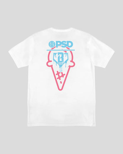PSD Baseball Lifestyle 101 - White Tee - Youth Classic Tee